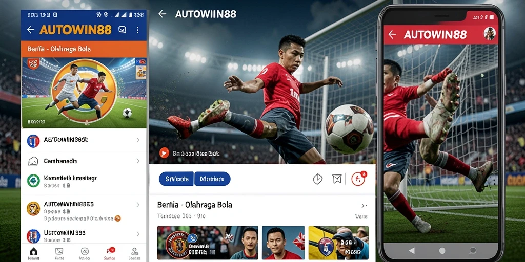Tampilan antarmuka aplikasi AUTOWIN88 yang modern dan informatif.