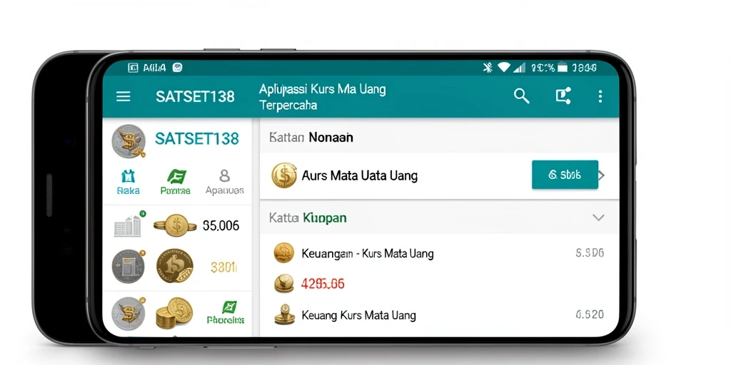 Tampilan antarmuka aplikasi SATSET138 yang informatif dan user-friendly.